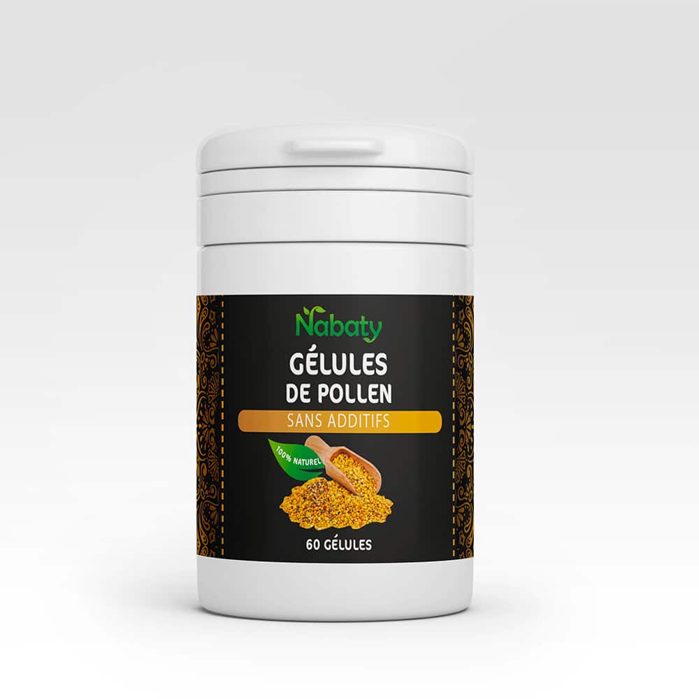 60 gélules de pollent de palmier (Sans additifs)