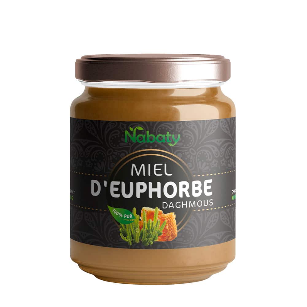 Miel d'euphorbe (Daghmous) du Maroc - 250g